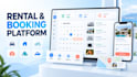 build a rental booking platform for web and mobile