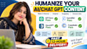 edit, rewrite and humanize ai chatgpt content professionally