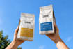 create modern coffee pouch bag and tea packaging design