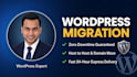 migrate and transfer wordpress website