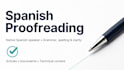 proofread and improve your spanish text
