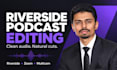 edit your riverside podcast, multicam and zoom interviews