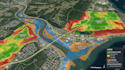 create gis site selection land suitability flood risk geographic mapping analysi