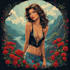 design a beautiful custom pin up illustration