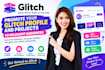 promote your glitch profile and projects to relevant audiences