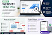 manually test your website