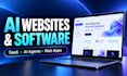 build ai websites and software as an ai software developer