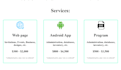 do web pages and android apps