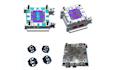 design multi cavity plastic injection mold, multicavity tooling and family mold