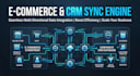 build custom integrations to sync ecommerce data and crms