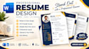 design and format a modern professional CV or resume