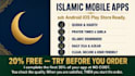 develop islamic apps like quran hadith namaz qibla seerat nabi