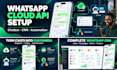 build a whatsapp CRM and ai chatbot with the cloud API