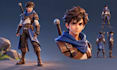 create stylized 3d game characters and game ready npc models