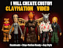 create professional stop motion claymation video