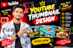 design an attractive youtube thumbnail in canva