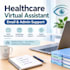 provide healthcare virtual assistant email and admin support