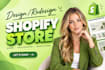 design custom shopify website, shopify wbsite design, shopify web design