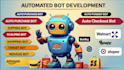 build auto purchase bot, auto checkout bot, auto buying bot, lazada bot,