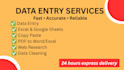 data entry, copy paste, and web research