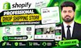 design and develop professional shopify drop shipping store