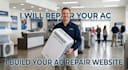 design a responsive ac repair business website
