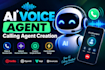 create ai voice agent with elevenlabs, vapi, retell ai