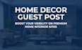 guest post on home improvement blog