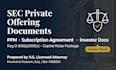 prepare a complete private securities offering package