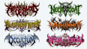 do occult doom, funeral doom, gothic doom and dark logo