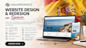 do spain squarespace website design, redesign squarespace spanish, sqaurespace