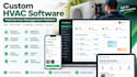build custom hvac field service management software