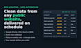 do python web scraping and price monitoring to sheets or csv