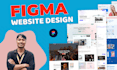 design figma website, figma website design, figma website