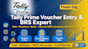 do data entry in tally prime, voucher entries and bookkeeping