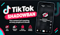 audit and fix tiktok shadowbans, tiktok appeal, fix shadow ban issues