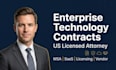 prepare enterprise software licensing and saas service agreements