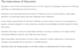 write educational and informative articles