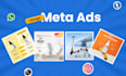 design professional meta ads