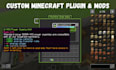 develop a minecraft bedrock and java plugin