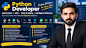 develop custom python scripts, automation, web scraping