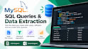 write sql queries and extract data from mysql databases