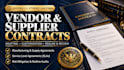 draft a vendor and supplier agreement as a US attorney