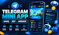 develop custom telegram games, mini apps and airdrop bots