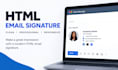 design and code a responsive html email template tested in outlook and gmail