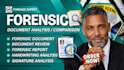 do forensic document analysis, forged or real signature, handwriting analysis