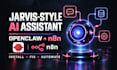 fix install open claw jarvis ai assistant multi ai agent n8n automation