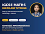 be your online math tutor for o level, a level,gcse and igcse