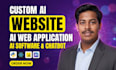 develop ai website, ai web application, ai software
