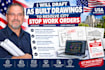 draft as built drawings to resolve city stop work orders
